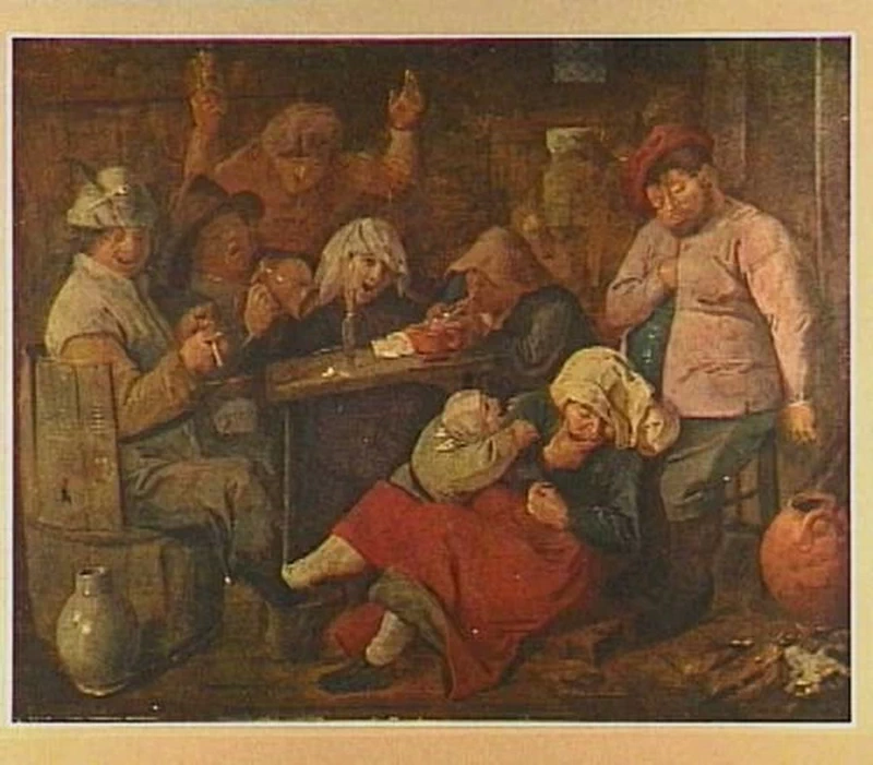 Festa contadina - Kabinet van Schilderijen Mauritshuis, L'Aia